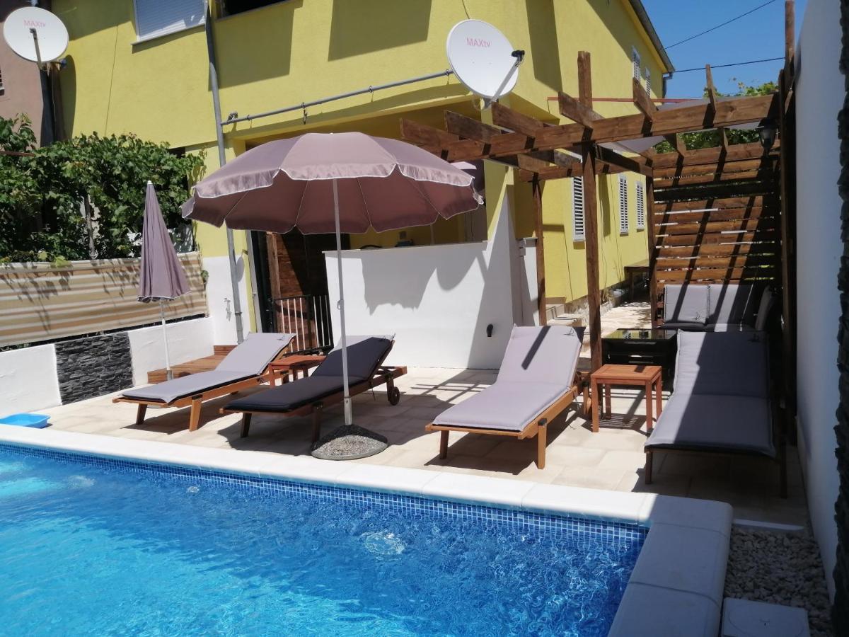 Apartment Rustica Zadar With Exclusive Use Of The Pool-Ground Floor Extérieur photo